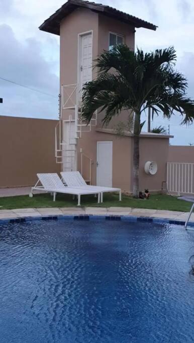 Apto Com Ar Com Vista De Morro Branco - Fortaleza Apartment *