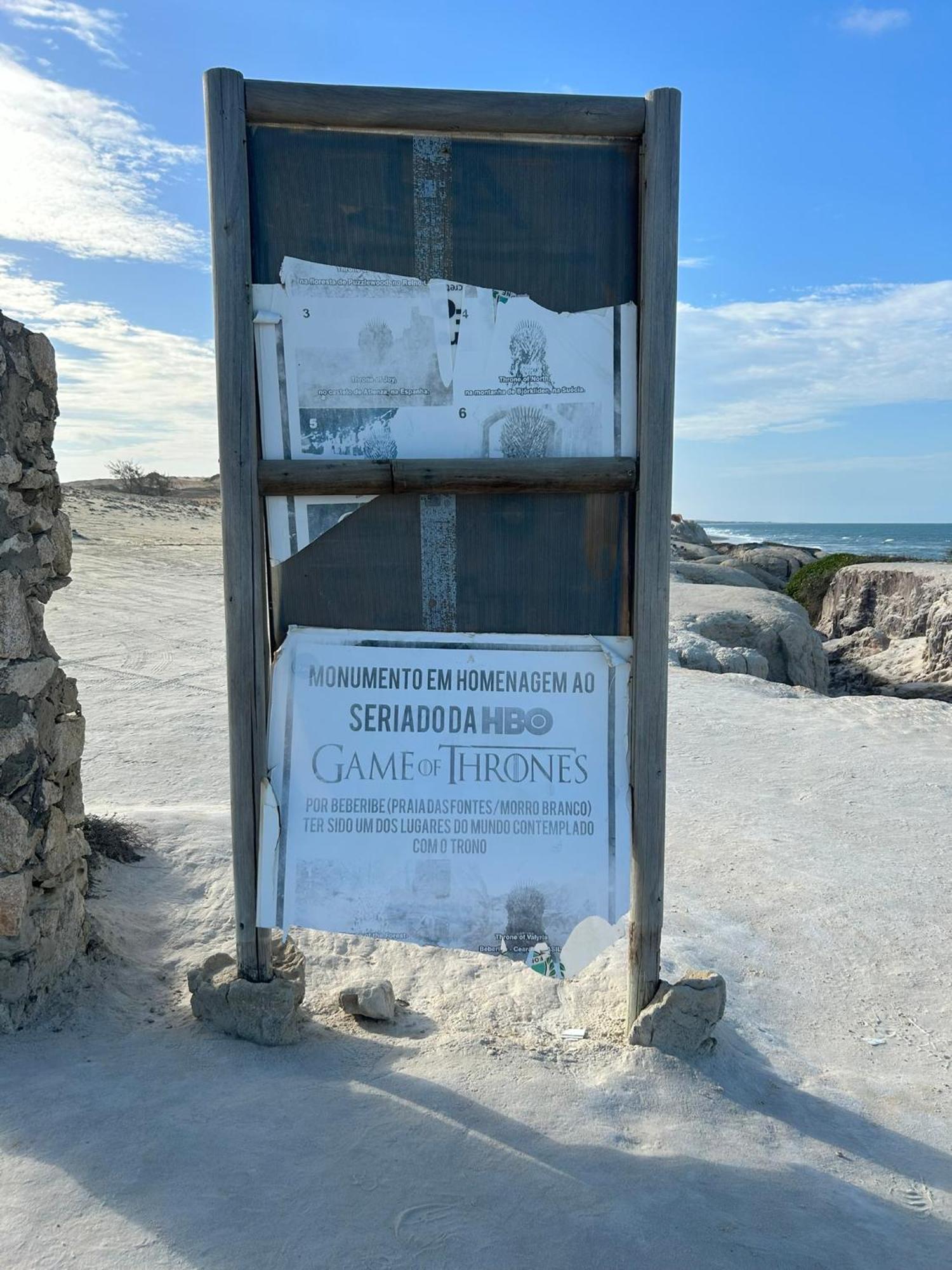 Apto Com Ar Com Vista De Morro Branco - Fortaleza *